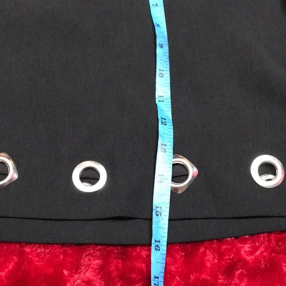 Rebecca Minkoff Eden Eyelets On Twill A-line Skirt Size 4 - Picture 7 of 7